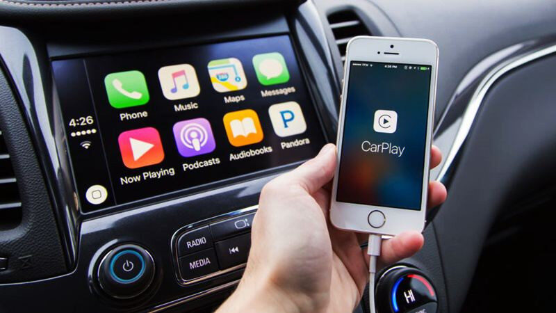 Kết nối Apple Car Play với màn hình ô tô