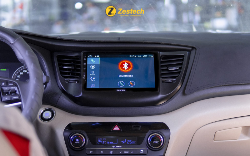 Kết nối Bluetooth trên màn hình ô tô