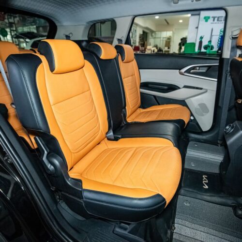 Bọc da ghế giúp dễ vệ sinh hơn