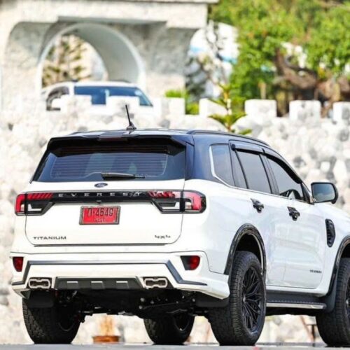 Các chi tiết pô giả thể thao phía sau