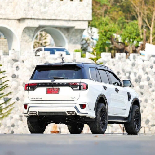 Các chi tiết pô giả thể thao phía sau