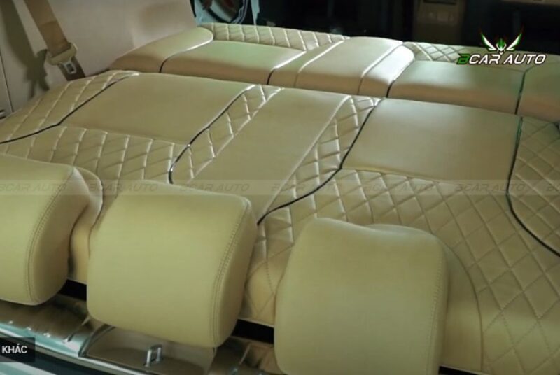 Ưu điểm của mẫu ghế băng ba Kia Sedona độ thành giường