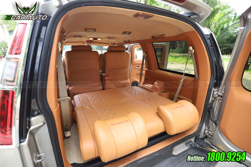 Một số mẫu xe độ ghế thành giường tại Bcar Auto