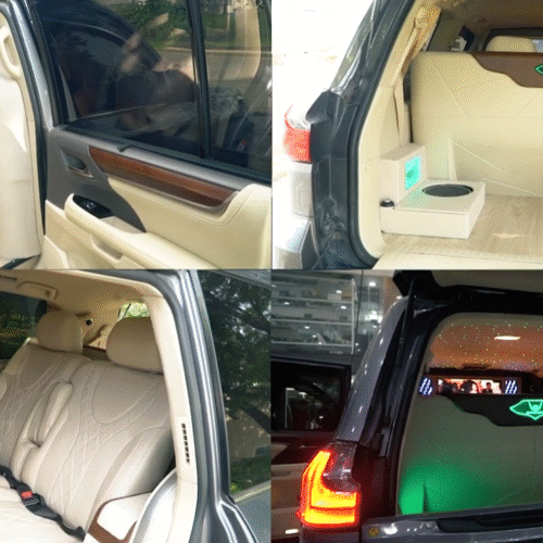 Độ Ghế Limousine Lexus 570