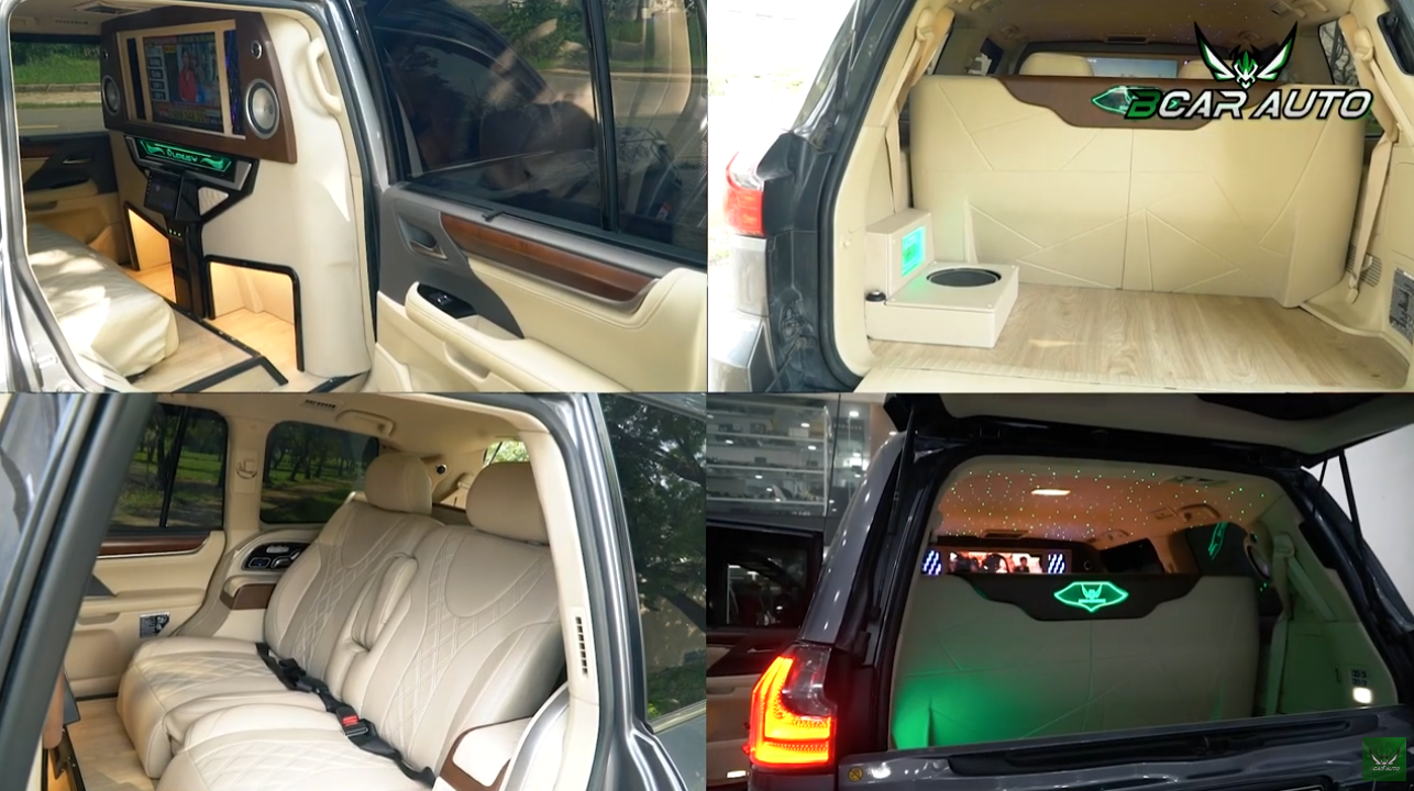 Độ Ghế Limousine Lexus 570