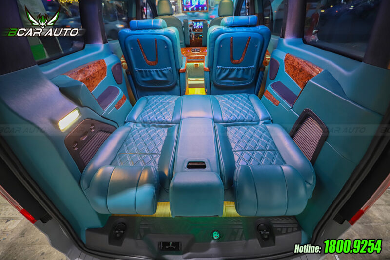 Một số mẫu xe độ ghế thành giường tại Bcar Auto
