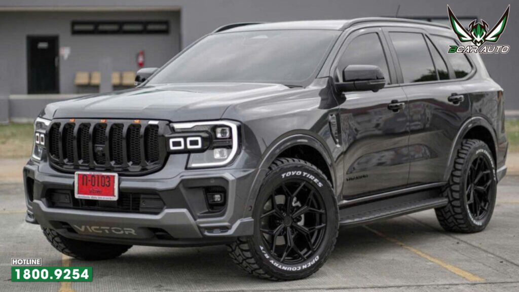 Nâng tầm trải nghiệm sau khi độ body kit Ford Everest