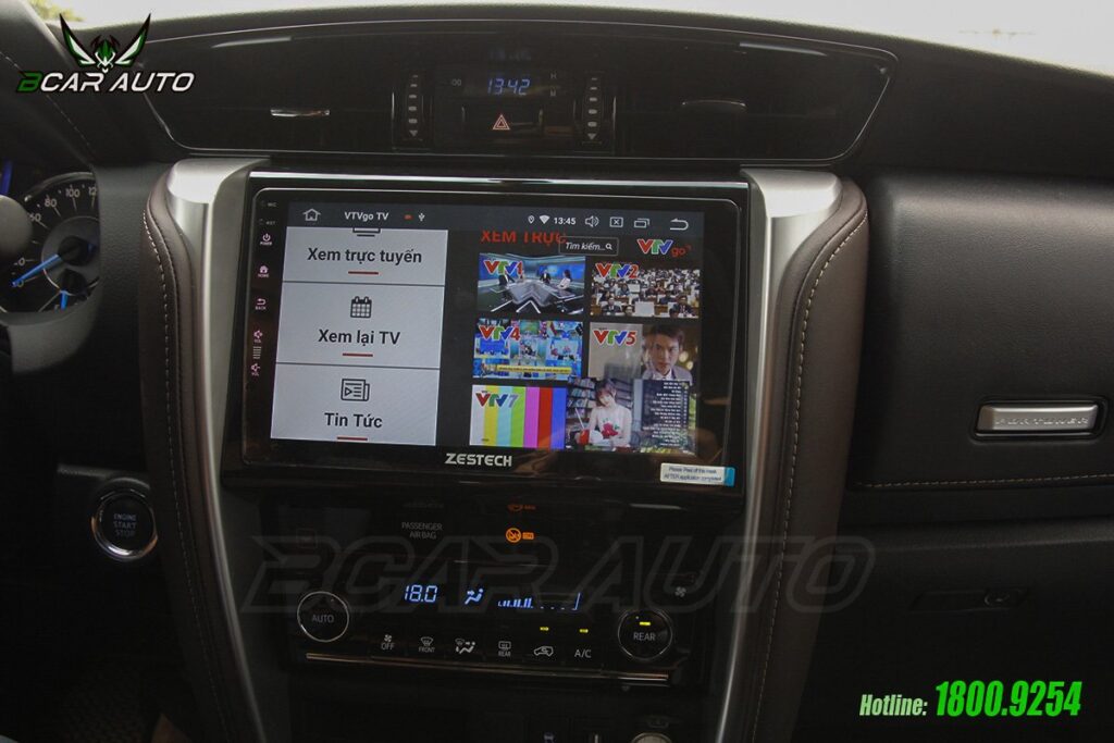 Màn Hình Zestech Z900 xe Toyota Fortuner
