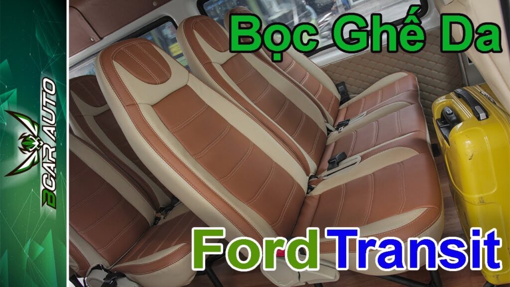 boc ghe da xe ford transit 16 ch