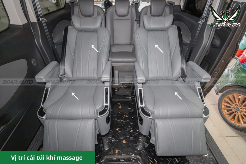 Độ Ghế Limousine Cho Xe Ford Tourneo 