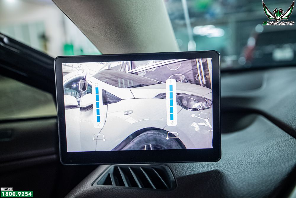 Camera khi hoàn thiện lắp vào xe