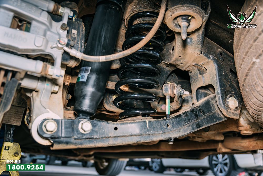 Lắp phuộc Tein vào xe Hyundai Palisade