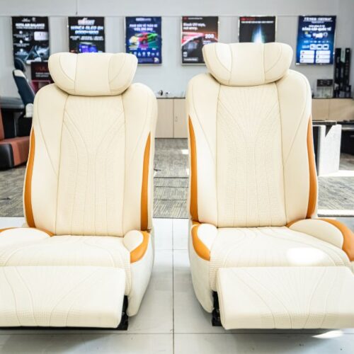 Độ limousine ghế tài ghế phụ Toyota Fortuner