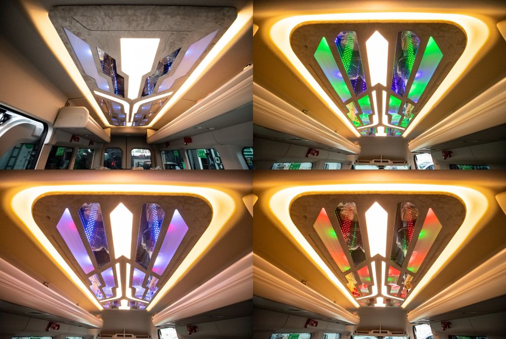 Led đổi nhiều màu bắt mắt