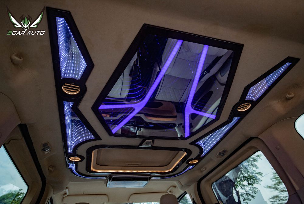 Mẫu đèn led limousine phi thuyền 3D