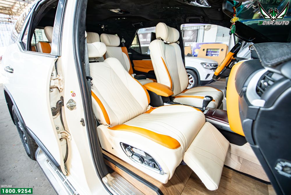 Nâng cấp trải nghiệm với cặp ghế limousine do Bcar sản xuất