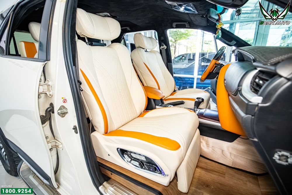 Độ Limousine Ghế Tài Ghế Phụ Toyota Fortuner - Ảnh 4