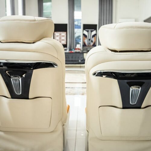 Ốp lưng ghế tài ghế phụ lắp cho Fortuner