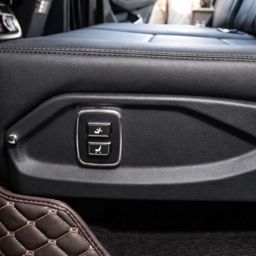 Nút bấm chỉnh điện mượt mà cho băng 2 thành giường.