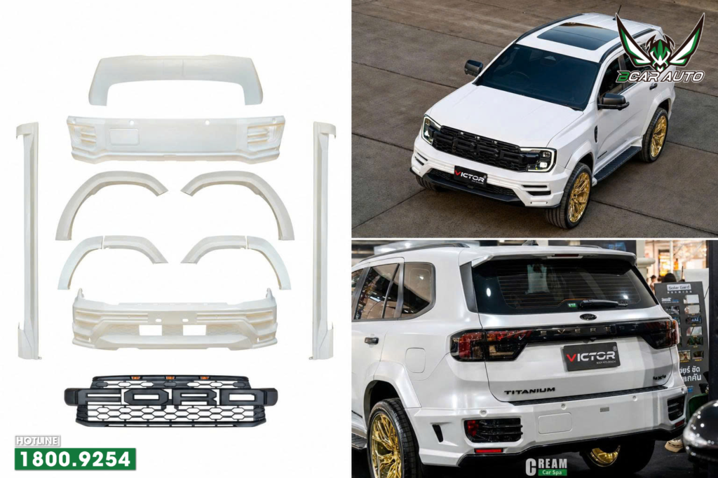Body kit Victor V5 xe Ford Everest 