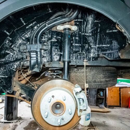 Cách Âm Chống Ồn Hốc Bánh Kia Carens