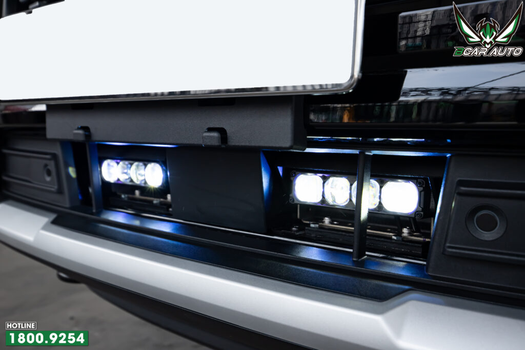 Nâng cấp cụm đèn bi Led cho xe Ford Everest