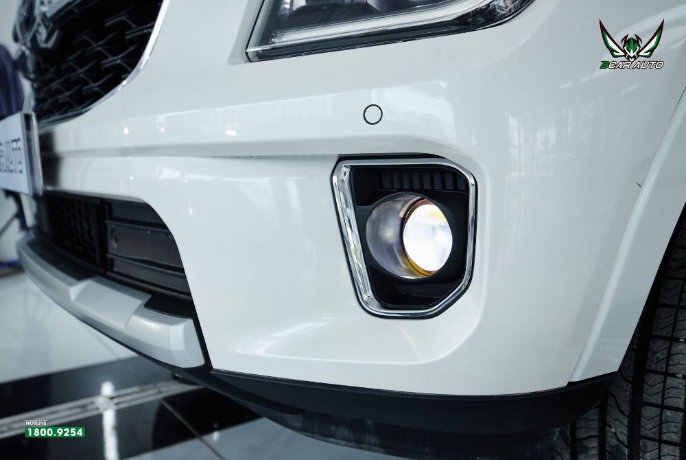 Độ đèn gầm Fujitek GS5 xe Ford Everest tại Bcar Auto 