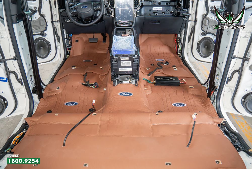 Lót sàn 6d may 360 xe Ford Everest 
