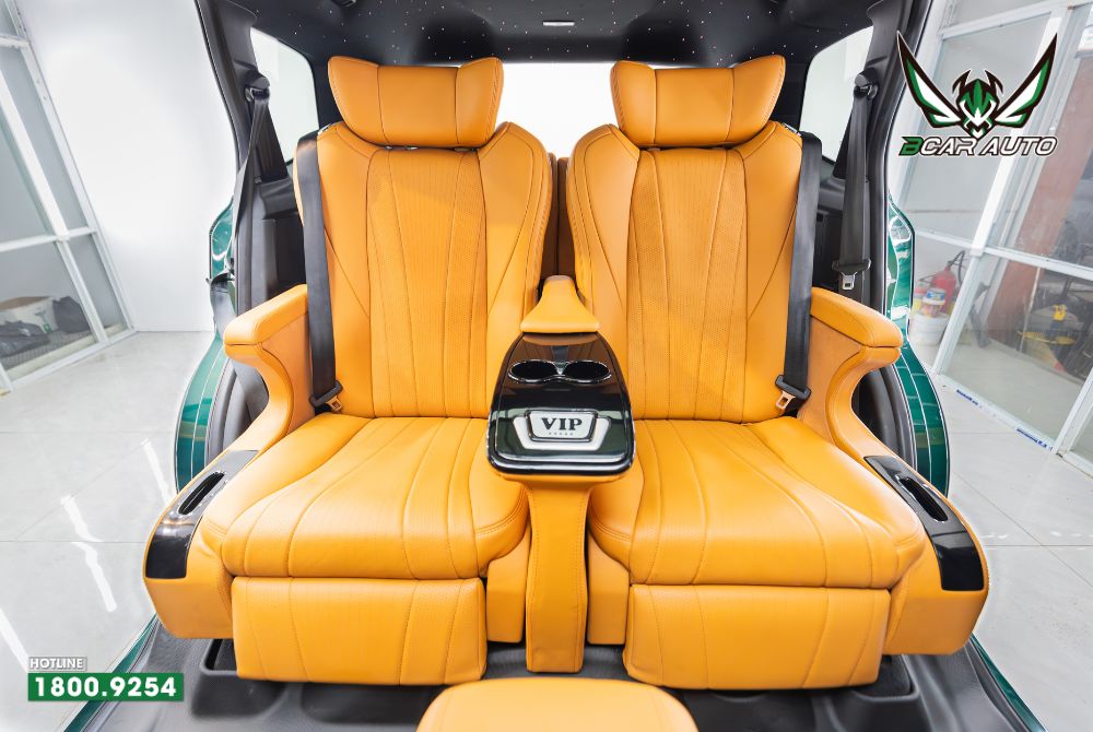 Mẫu ghế thương gia cho xe ford Everest tại Bcar Auto