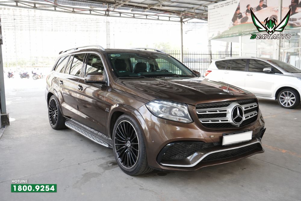 độ băng 2 thành giường xe Mercedes GLS 63 tại Bcar