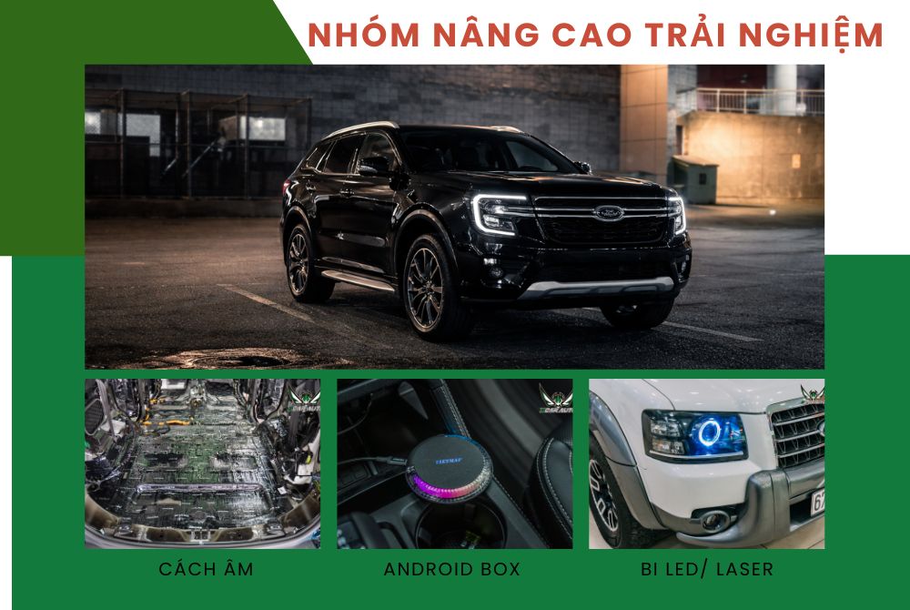 Nhóm nâng cấp Ford Everest giúp nâng tầm trải nghiệm 