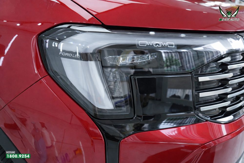 Dán PPF đèn led Ford Territory 2026 chống ố vàng trầy xước