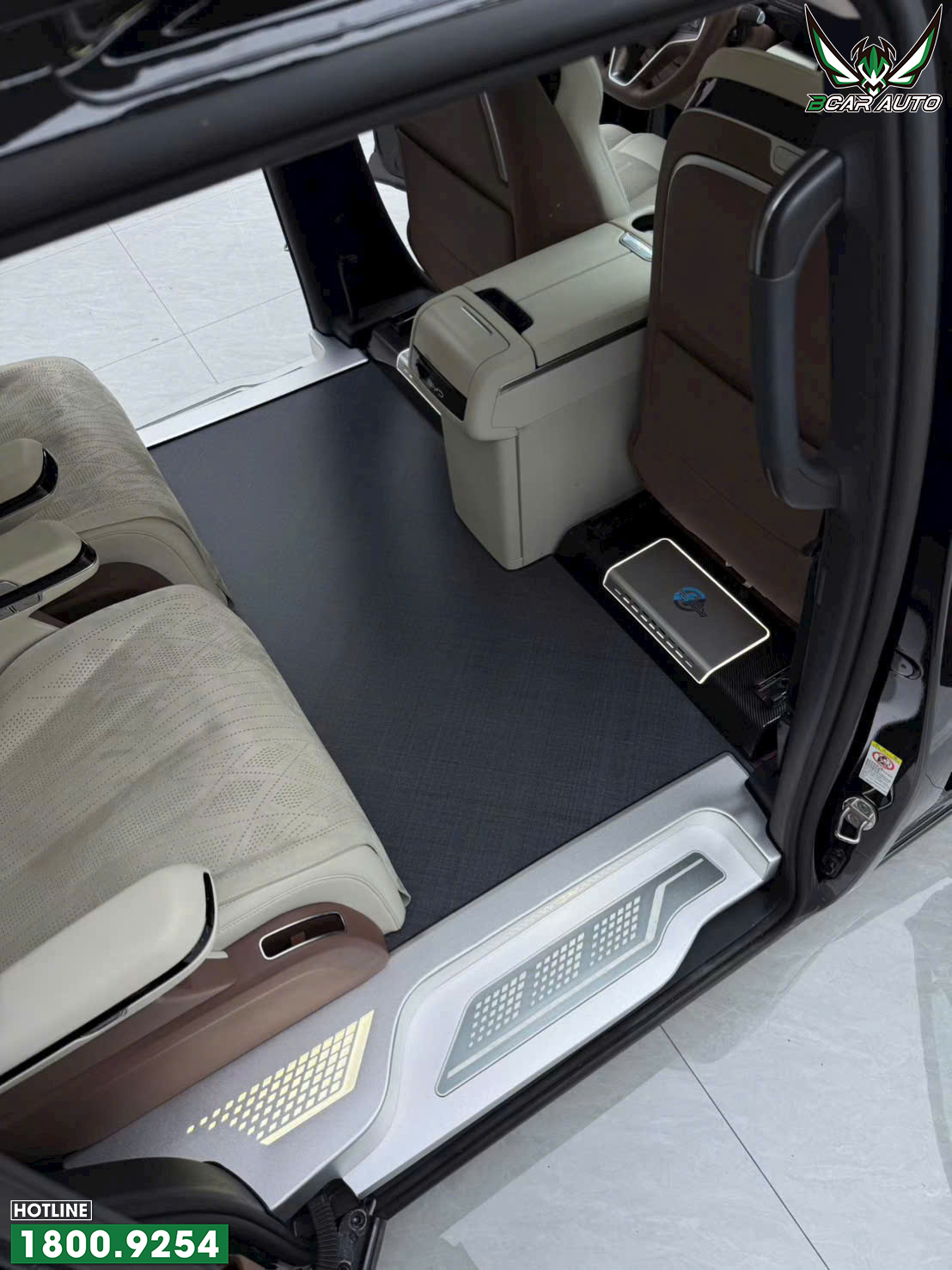 Sàn đế nhôm BYD M9 chống thấm nướctối ưu