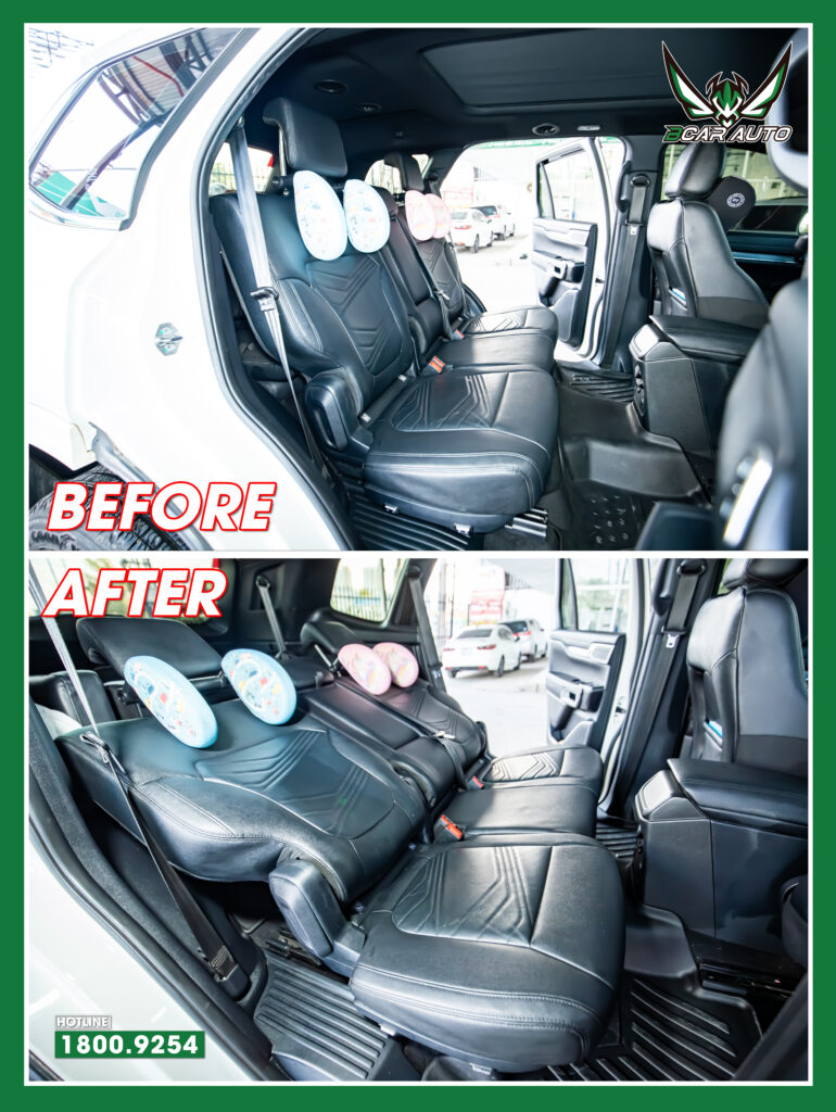 So sánh trước và sau khi độ diện băng 2 xe Ford Everest