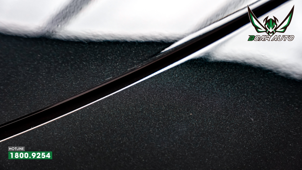 Chi tiết giấu mép PPF trên thân xe Audi A6 không lộ viền