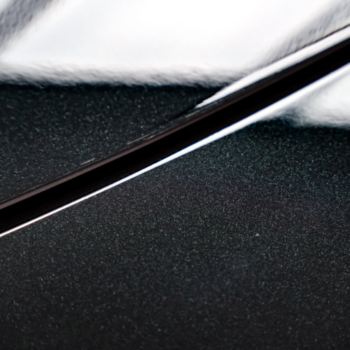 Chi tiết giấu mép PPF trên thân xe Audi A6 không lộ viền