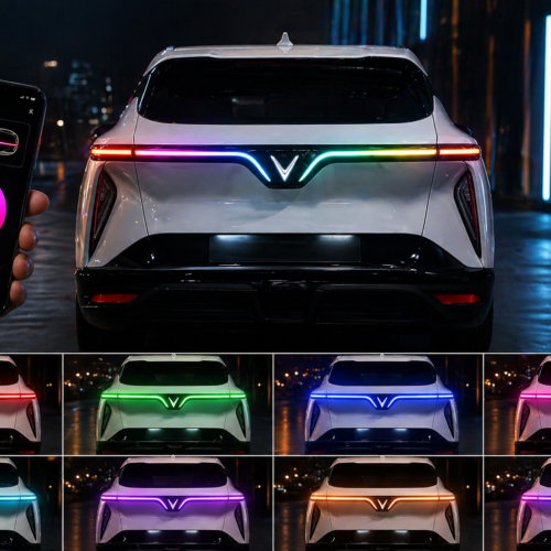 chinh mau led canh chim vf7 qua app