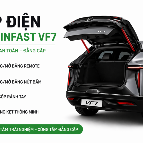Độ cốp điện cho VinFast VF7 chính hãng giá tốt tại Bcar Auto