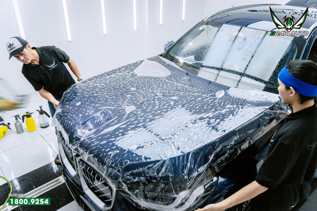 dán PPF xe BMW X3 tại Bcar Auto 