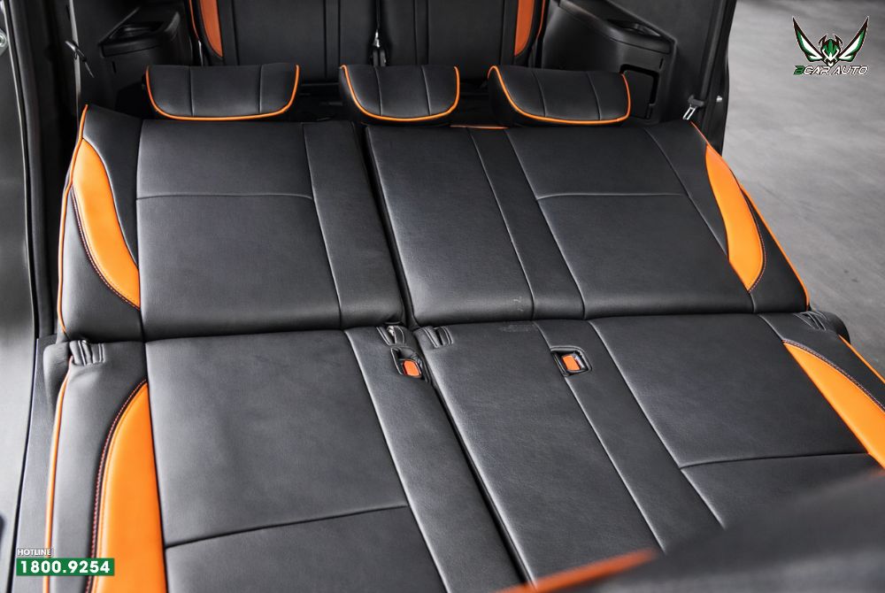 Chế độ ngả 180 độ của băng 2 thành giường xe Suzuki Ertiga