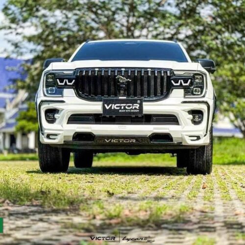 Độ mặt calang xe Ford Everest phong cách Raptor Style
