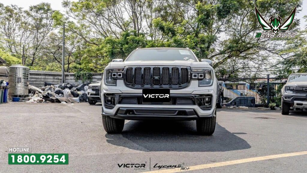 Độ mặt calang xe Ford Everest mẫu Victor Off-road