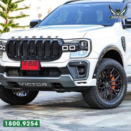 Độ mặt calang xe Ford Everest phong cách Raptor Style thể thao và nổi bật