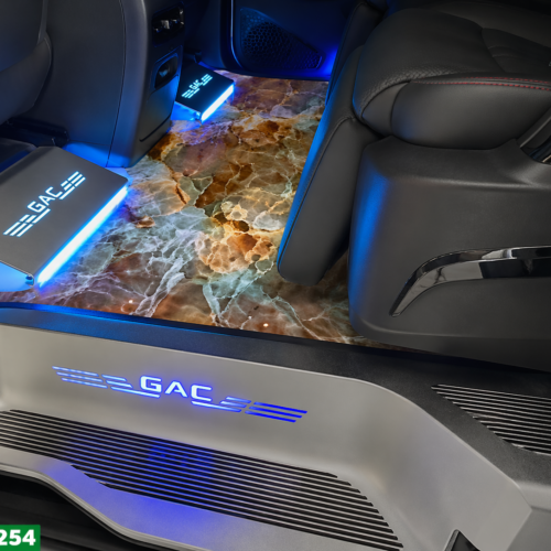 Độ sàn vân đá xe GAC M8 tại Bcar Auto