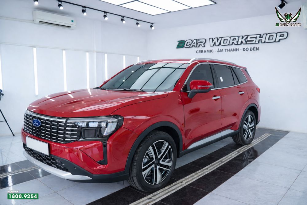 Xe sau khi hoàn thiện cách âm 4 hốc bánh