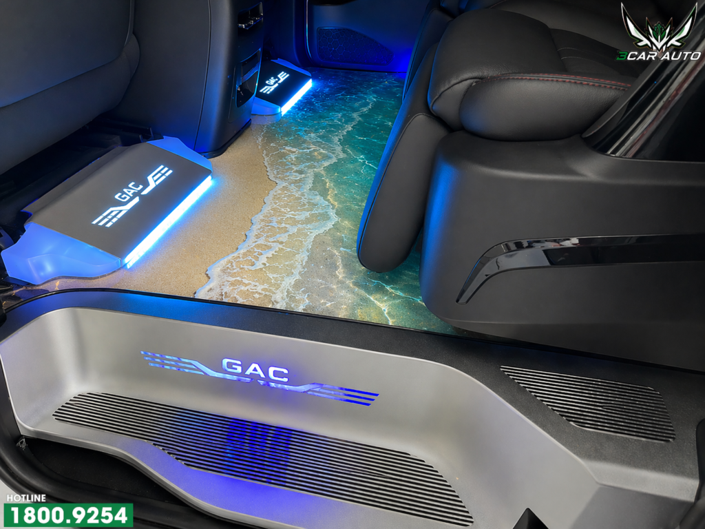 Mẫu sàn vân đá bãi biển tươi mát cho GAC M8