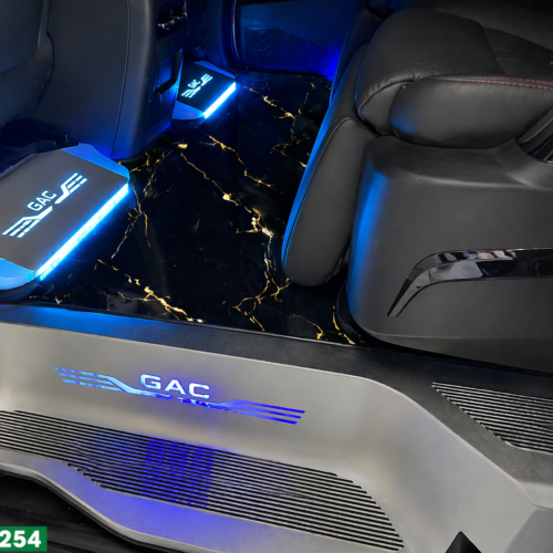 Mẫu sàn vân đá đen tia chớp quyền lực