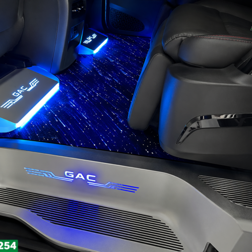 Mẫu sàn vân đá sao băng làm theo nhu cầu chủ xe