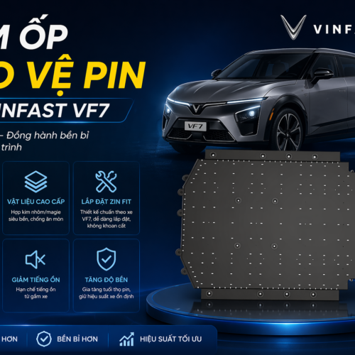 Lắp tấm ốp bảo vệ pin cho Vinfast VF7