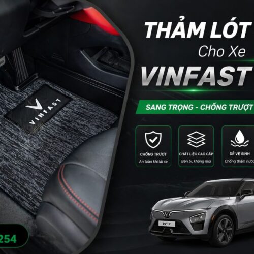 Thảm Lót Sàn Cho Xe Vinfast VF7